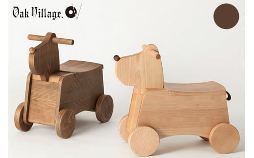 [オークヴィレッジ] Korobox (ブラウン) [0457] 家具 国産 オークヴィレッジ  木製 子供部屋 キッズインテリア ナチュラル 国産材 [mt1567]