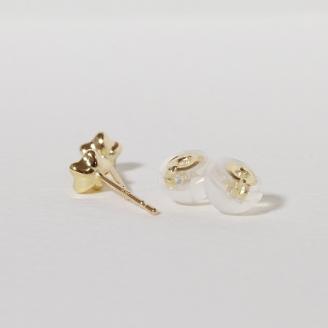 K１８　４㎜　星ピアス