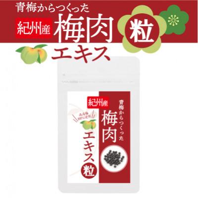 ふるさと納税 橋本市 青梅からつくった紀州産梅肉エキス粒【1袋150粒入り】