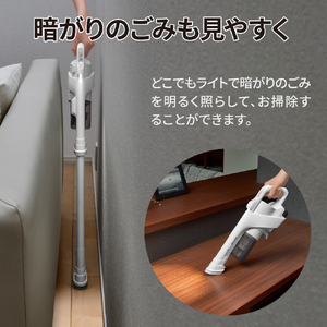 U126(ブラック系)　SHARP コードレススティック掃除機 EC-AR11-B（ブラック系）【シャープ 電化製品 家電 生活家電 コードレス スティック クリーナー 掃除機 軽量 新生活 正規品 