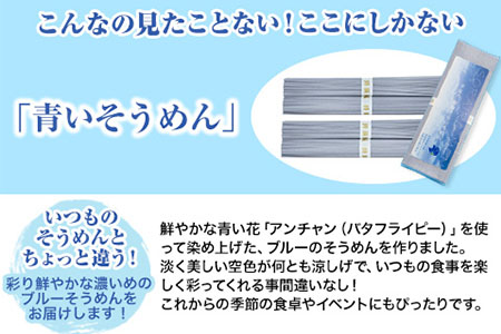 そらいろそうめん薄色3個 福永幸山堂