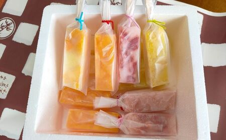 くずバー12本セット(いちご・みかん・はちみつレモン・ミックス)【配送不可地域：離島】【スイーツ クズバー 低カロリー スイーツ アイス 溶けないアイス ぷるぷる スイーツ 葛 バー スイーツ アイス