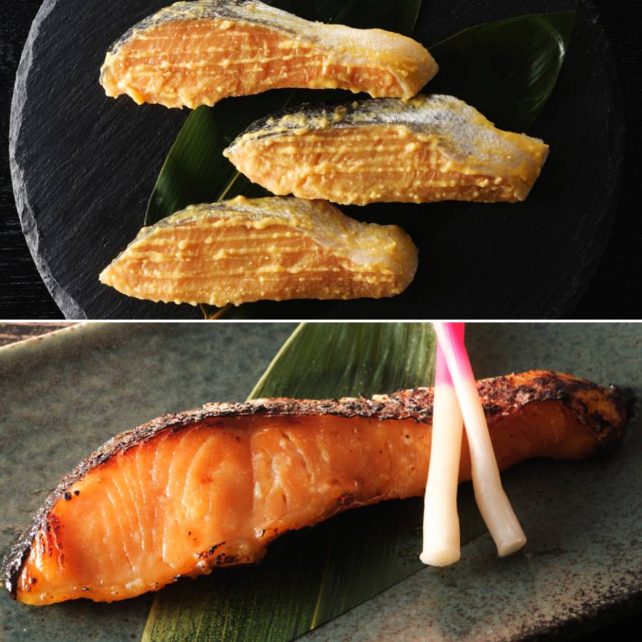 ＜シーフード エム・エム＞「銀鮭」西京漬け 70g×8切