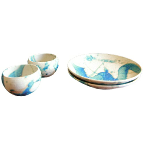 【ふるさと納税】【志陶房】プレート21・ボウル（小）各2個セット