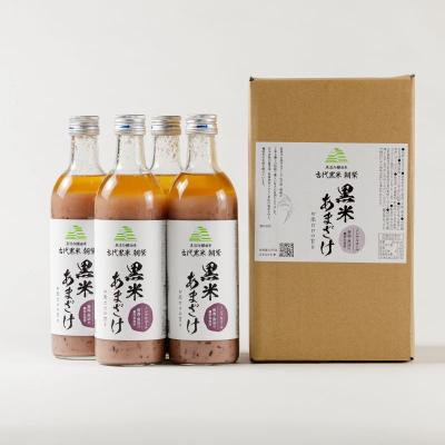 ふるさと納税 小千谷市 黒米あまざけ 4本 |  | 01