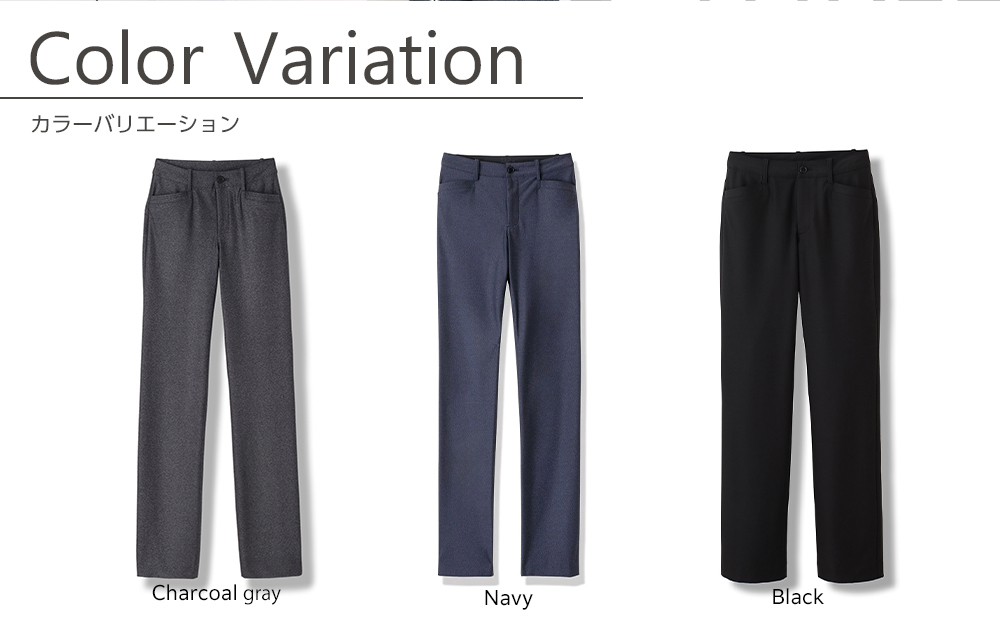 【B-THREE/ビースリー】美脚見え ラグジュアリーな大人のストレートパンツ(770353)