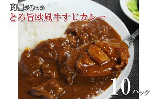 とろ旨欧風牛すじカレー（200g×10パック）【配送不可地域：北海道・沖縄】【069D-012】