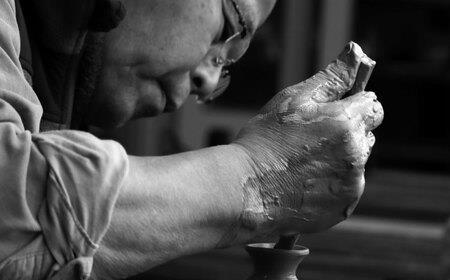 【唐津焼】朝鮮唐津四方花入 / 花瓶 花瓶 花瓶 花瓶 花瓶 花瓶 花瓶 / 佐賀県 / 大杉皿屋窯 [41ABAC005]