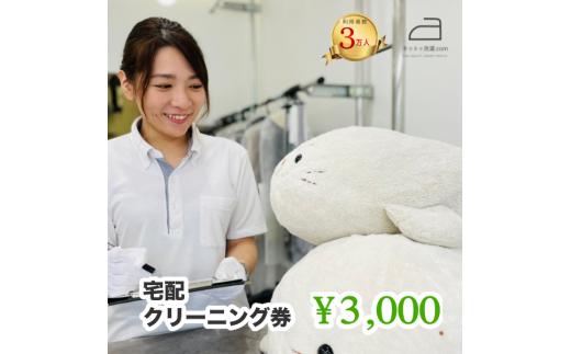 
ネットで洗濯クリーニング券3,000円分
