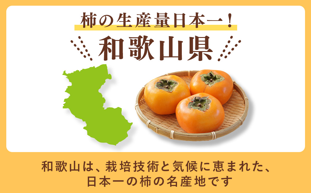 【先行予約】【秋の美味】【和歌山ブランド】濃厚たねなし柿 秀品 L〜４Lサイズ 約7.5kg入り ◇ ※沖縄地域へのお届け不可 ※2025年10月上旬～11月上旬頃に順次発送予定【GO-02】