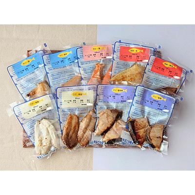 ふるさと納税 七尾市 【毎月定期便】レンジで簡単　焼き魚セット全3回 |  | 02