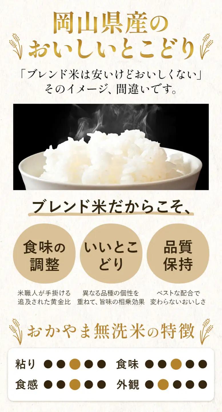 【全3回】晴れの国定期便 無洗米5kg 桃1kg マスカット600g 定期便