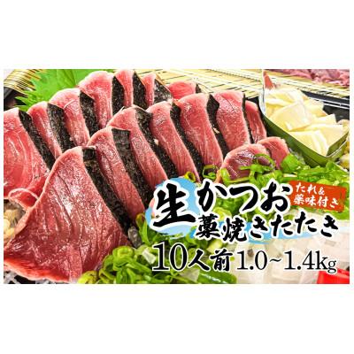 ふるさと納税 土佐市 生鰹の藁焼き大満足セット(タレ・薬味付き)