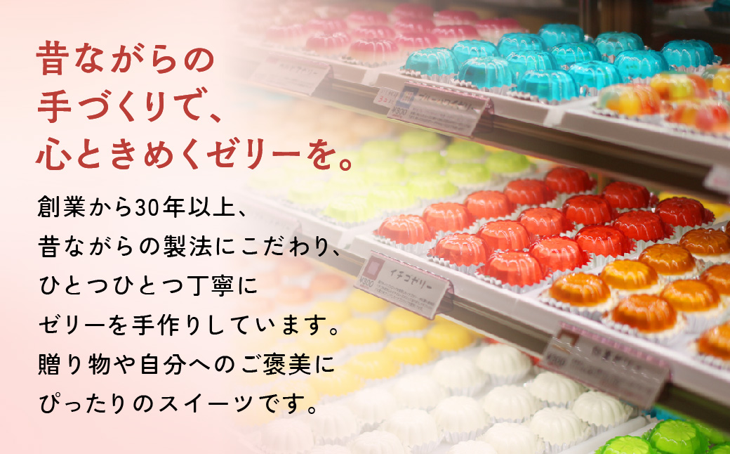 ゼリーのイエ ゼリーの詰め合わせ12個セット（6個2箱セット） | カラフル 菓子 おかし スイーツ デザート 食品 人気 おすすめ | ZR001-12s 12個詰め合わせセット（6個2箱セット）