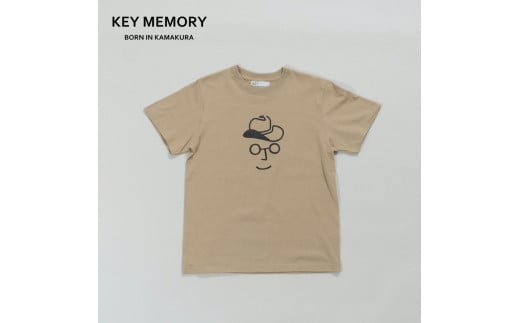 《0》【KEYMEMORY 鎌倉】カウボーイハットTシャツ BEIGE