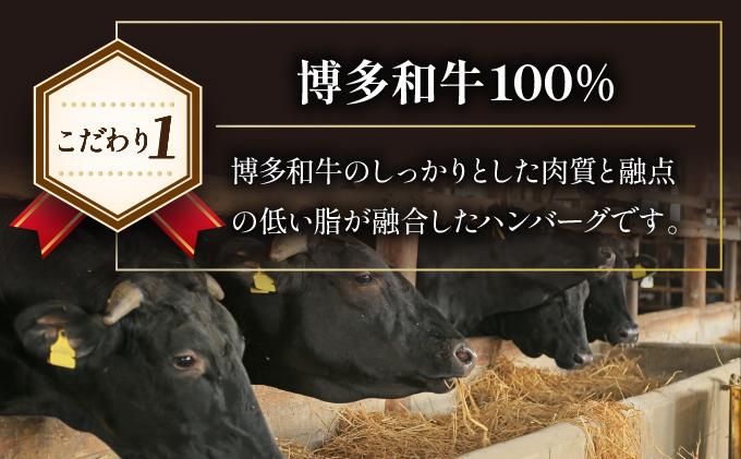 ＜定期便・全9回＞博多和牛100％！贅沢本格 手ごねハンバーグ 10個【久田精肉店】|国産牛 ブランド牛 ブランド和牛 無添加 肉汁 ジューシー 福岡県産 国産牛 100% 個包装 小分け 冷凍 惣菜