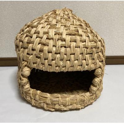 ふるさと納税 甲賀市 信楽産 稲わら製 【猫ちぐらB】