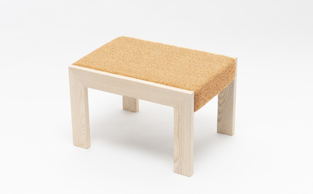 センの木の家具 Ottoman（T-9073 イエロー）