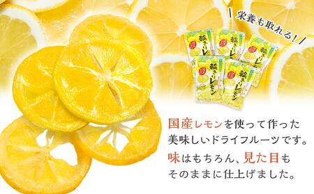 やわらか ドライフルーツ 輪ぎり レモン（国産) 5袋パック ｜ フルーツ お菓子 おつまみ 果物 レモン 小分け 国産 長野 信州