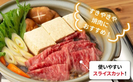 【日本一に輝いた長崎和牛！】 長崎和牛 モモ スライス 500g すき焼き・焼肉用 《長与》【ジョイフルサンアルファ】 [EBN001] / もも モモ スライス 牛 和牛 すき焼き 焼肉 国産 もも