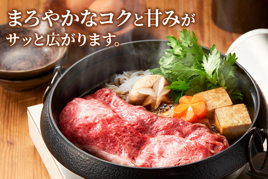 [6ヶ月定期便][A5等級]飛騨牛赤身肉すき焼き・しゃぶしゃぶ用 1kg(500g×2パック)『モモ・カタ肉』[0348]