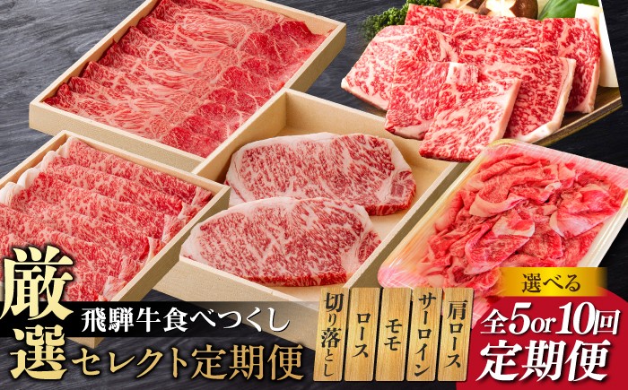 
                  【選べる定期便回数】飛騨牛 食べつくし 厳選セレクト定期便 飛騨牛 サーロイン ロース モモ 切り落とし ステーキ すきやき しゃぶしゃぶ 焼き肉 焼肉 和牛 国産 お肉 牛肉 肉 霜降り 赤身 お取り寄せ 岐阜県 岐阜市 / だるまミート [ANBE001]
                