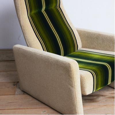 ふるさと納税 富田林市 Bulb Chair(バルブチェア)グリーンストライプ【SWOF】 |  | 03