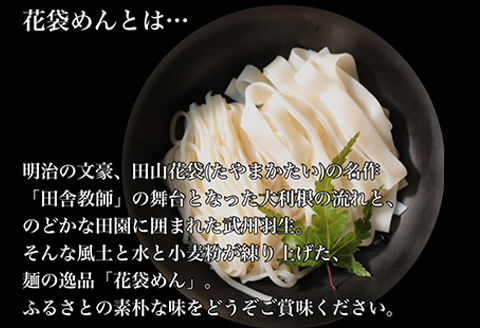 花袋そうめん 40人前 ( 200g×20 ) 武州羽生名産 素朴 素麺 明治六年創業 武州羽生名産 素麺 にゅうめん にゅう麺  株式会社斉徳商店 埼玉県 羽生市