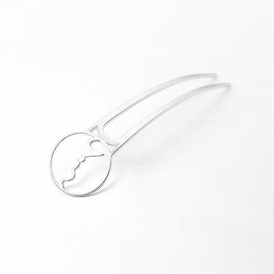 ふるさと納税 静岡市 【國廣沙織×三代目板金屋】Hiraganaかんざし　こころ　1本