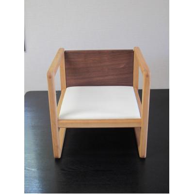 ふるさと納税 大郷町 幼児用多用途椅子 コロコロ (白)