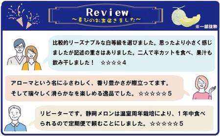 【通年出荷】アローマメロン(白等級) 2玉入 6233