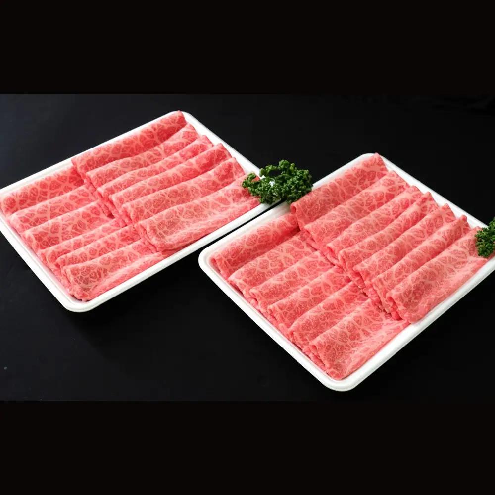 【父の日までにお届け】佐賀牛 食べ比べ 肩ローススライス500g＋モモスライス500g K030121
