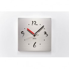 【有名デザイナー監修】おしゃれで可愛い彩り豊かな壁掛け時計 SPAZIO(スパツィオ)ステンレス