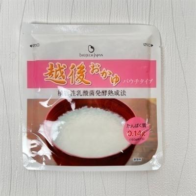 ふるさと納税 阿賀野市 【たんぱく質調整食品】 越後おかゆパウチタイプ 150g×20個 バイオテックジャパン 越後シリーズ |  | 01