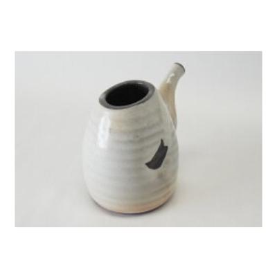 ふるさと納税 長崎県 【波佐見焼】250ml 冷酒とっくり 粉引点彩 【西海陶器】1 41570