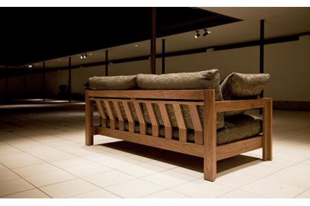 No.776-06 （レッドオーク）AUTHENTICITY FINE SOFA RB PU（パープル）