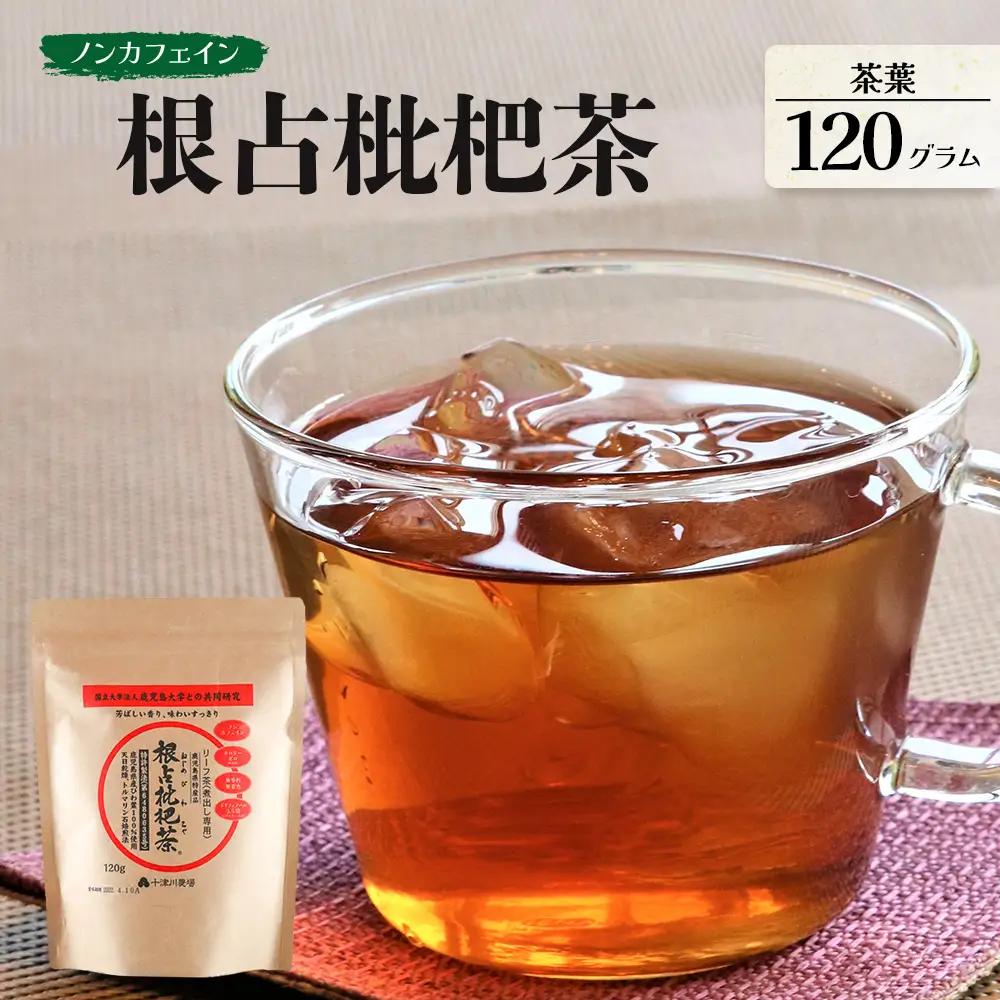 根占枇杷茶 茶葉  1袋（120g入）煮出し用 TO-17-NP | ねじめ びわ茶 国産 使い切り トルマリン石 焙煎 健康茶 お茶 煮だし 飲みやすい 香ばしい おいしい びわの葉 ネコポス 鹿児