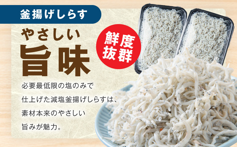 【スピード発送】泉州しらす三昧セット（釜揚げしらす＆ちりめん山椒＆上乾ちりめん）【小分け ちりめん シラス しらす sirasu 海鮮 人気 おすすめ 産地直送 スピード発送】 G3978_イメージ2