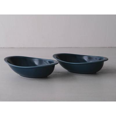 ふるさと納税 長崎県 【波佐見焼】22.5×14×5.5cmオーブン耐熱鉢2個組　B・L 2 17290