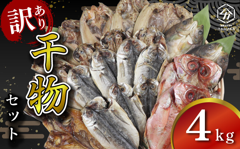 
訳あり 干物 4kg セット 12000円 アジ ホッケ サバ カマス 金目鯛 冷凍 ひもの 詰め合わせ おまかせ セット 人気 訳あり干物 鯖 干物セット
