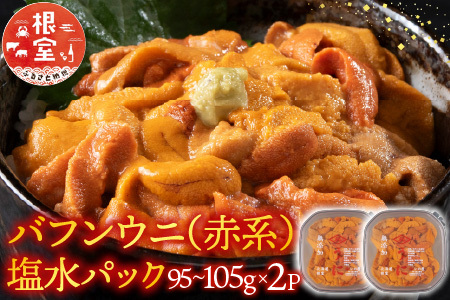 バフンウニ(赤系)塩水パック95～105g×2P B-74002