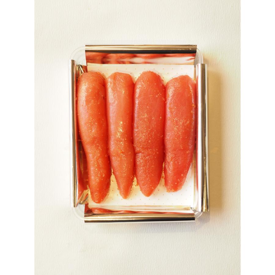 ＜博多料亭　稚加榮＞化粧箱入り国産辛子明太子「紡」370g