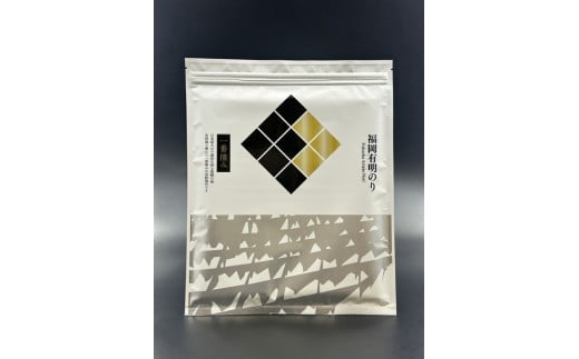 【チャック付】福岡有明のり(焼のり)全形60枚（10枚×6セット）　有明海産の一番摘み限定　小分けで便利お裾分けにも