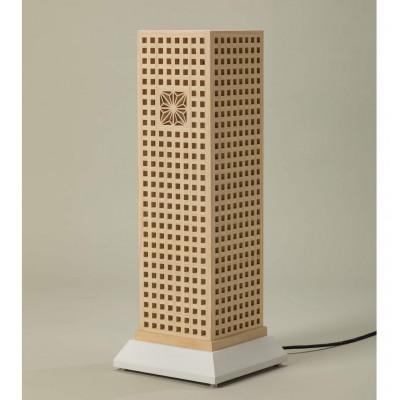 ふるさと納税 大川市 屋外用組子行灯　スリム