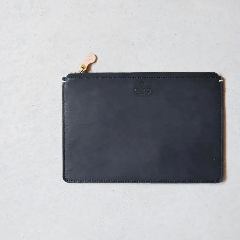 Teha’amana Square pouch L テハマナ スクエアポーチ L スモーク グレー