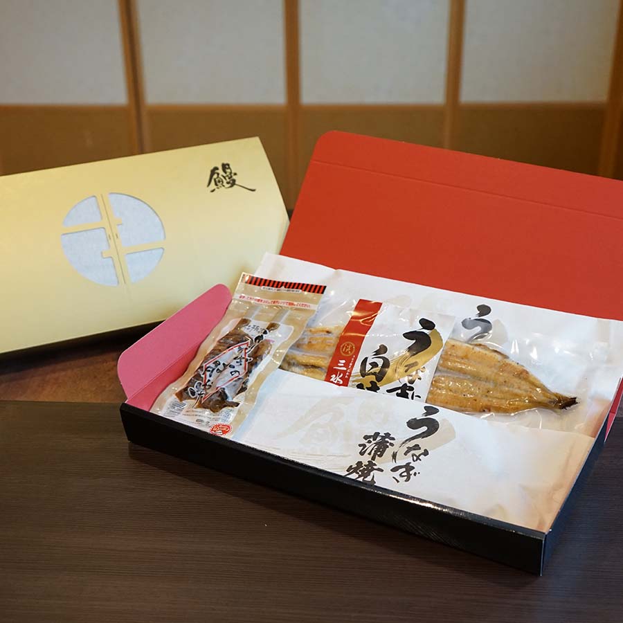 ＜うなぎ割烹　みかわ三水亭＞三河産鰻 炭火手焼き蒲焼セット　MI-2・M077