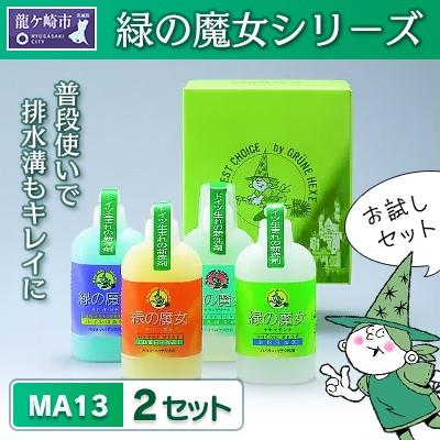 ふるさと納税 龍ケ崎市 緑の魔女ギフトセット(デパート専用品)MA13×2セット【沖縄・離島配送可能】