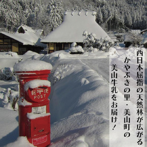 牛乳 京都 美山牛乳 瓶 900ml ×6本 セット 美山町 お取り寄せ ※北海道・沖縄・離島への発送不可 