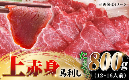 国産 上赤身馬刺し 800g 【山都町（阿蘇牧場）】[YDF077]