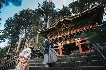 世界遺産 日光山輪王寺で選べるロケーションフォトウエディング利用券 [0637]